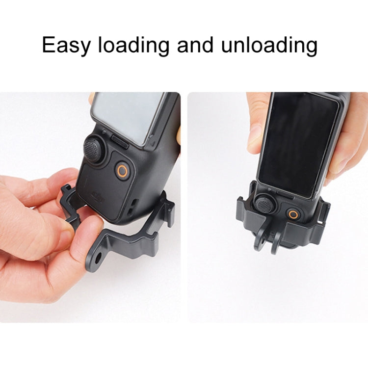 For DJI OSMO Pocket 3 Expansion Bracket Adapter Gimbal Camera Mounting Bracket Accessories, Style: Expand Bracket+Mini Triangle - HoMEdemic™ 