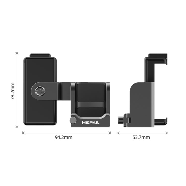 For DJI OSMO Pocket 3 HEPAIL Extended Phone Holder Adapter Protection Bezel - HoMEdemic™ 