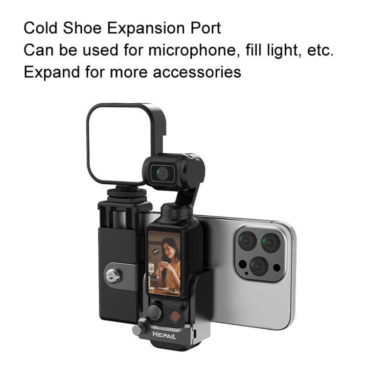 For DJI OSMO Pocket 3 HEPAIL Extended Phone Holder Adapter Protection Bezel - HoMEdemic™ 