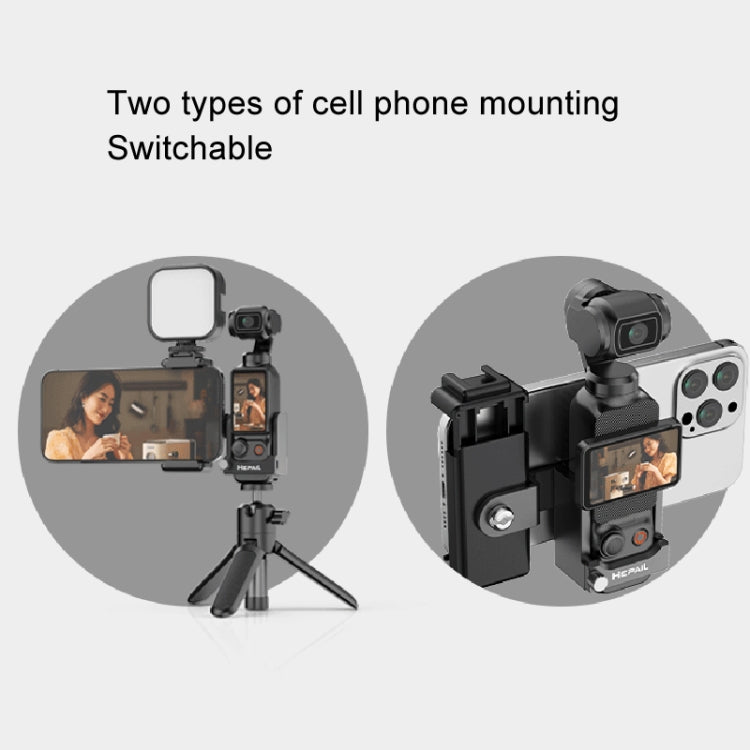 For DJI OSMO Pocket 3 HEPAIL Extended Phone Holder Adapter Protection Bezel - HoMEdemic™ 