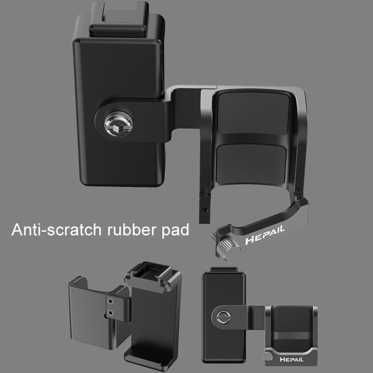 For DJI OSMO Pocket 3 HEPAIL Extended Phone Holder Adapter Protection Bezel - HoMEdemic™ 