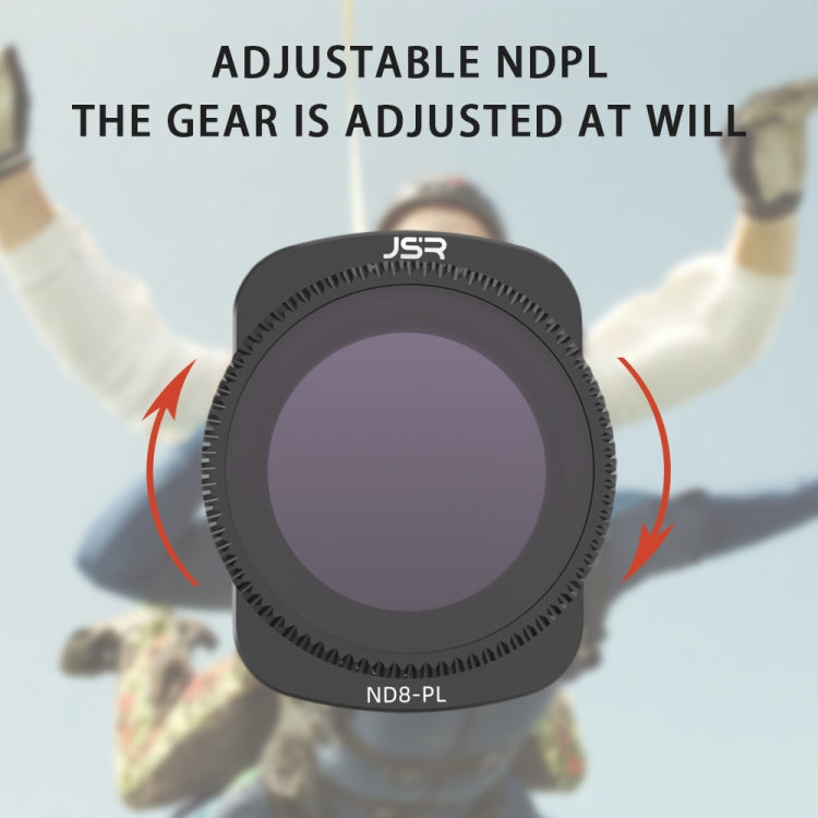 For DJI OSMO Pocket 3 JSR ZB Series Camera Lens Filter, Filter:Streak Drawing Blue - HoMEdemic™ 