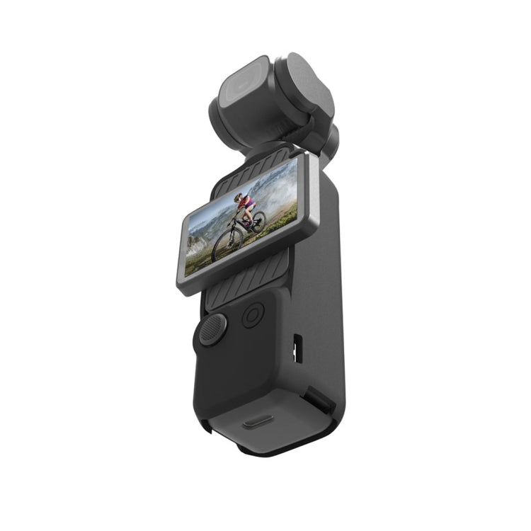 For DJI OSMO Pocket 3 PULUZ  3 in 1 Silicone Cover Case Set (Black) - HoMEdemic™ 