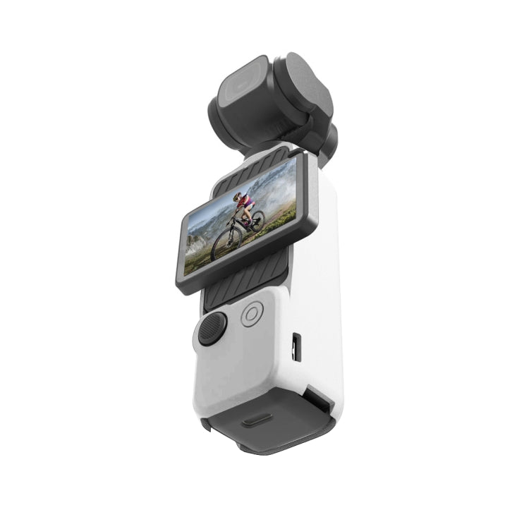 For DJI OSMO Pocket 3 PULUZ  3 in 1 Silicone Cover Case Set (White) - HoMEdemic™ 