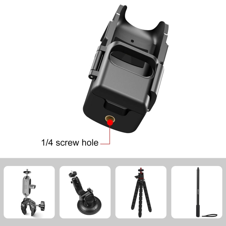 For DJI OSMO Pocket 3 PULUZ Protection Frame Expansion Adapter Bracket (Black) - HoMEdemic™ 