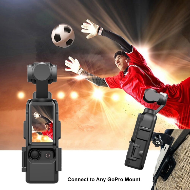 For DJI OSMO Pocket 3 PULUZ Protection Frame Expansion Adapter Bracket (Black) - HoMEdemic™ 