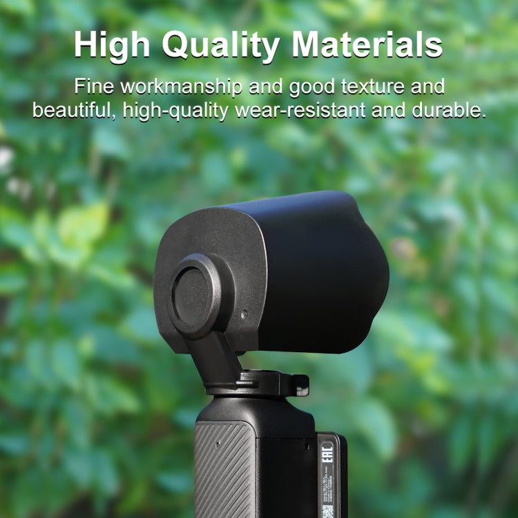 For DJI OSMO Pocket 3 PULUZ Sunshade Lens Protective Cover Hood (Black) - HoMEdemic™ 