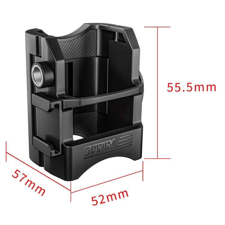 For DJI OSMO Pocket 3 STARTRC Multifunctional Fixed Mount Expansion Adapter Bracket (Black) - HoMEdemic™ 