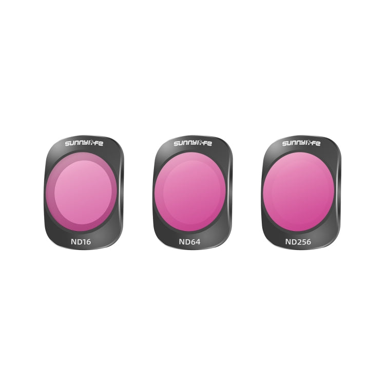 For DJI OSMO Pocket 3 Sunnylife Camera Lens Magnetic Metal Filter, Filter:3 in 1 ND16/64/256 - HoMEdemic™ 