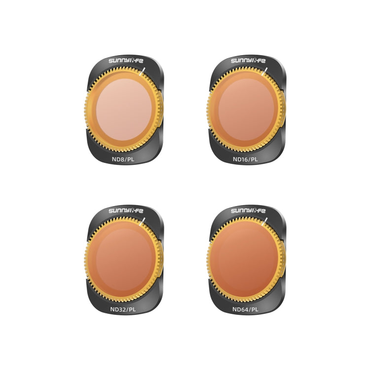 For DJI OSMO Pocket 3 Sunnylife Camera Lens Magnetic Metal Filter, Filter:4 in 1 ND8/16/32/64PL - HoMEdemic™ 