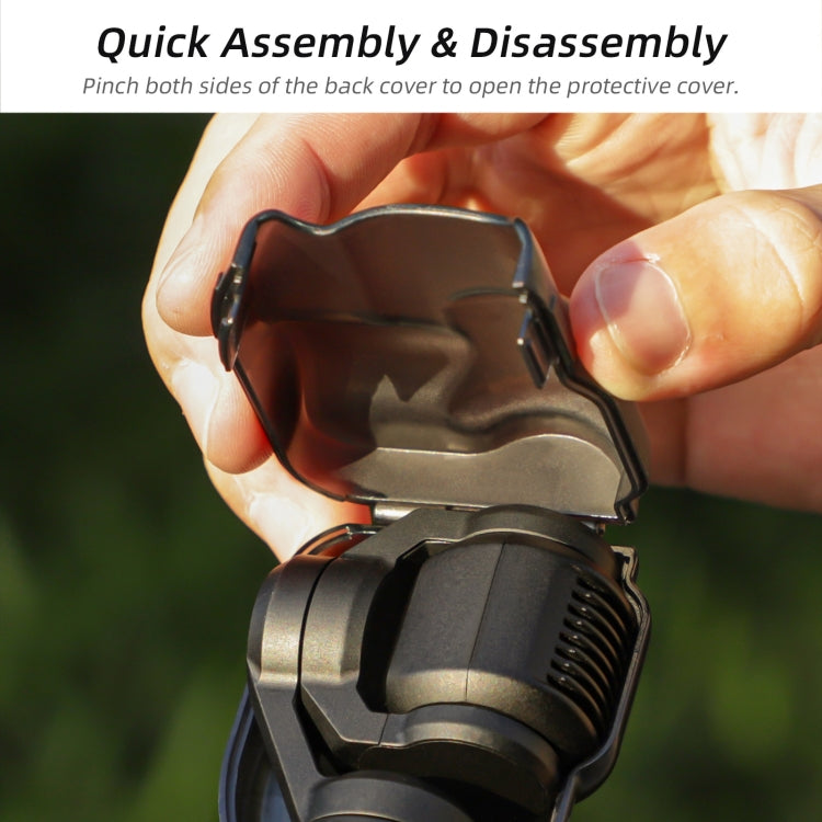 For DJI OSMO Pocket 3 Sunnylife Integrated Gimbal Cover Camera Protector (Black) - HoMEdemic™ 