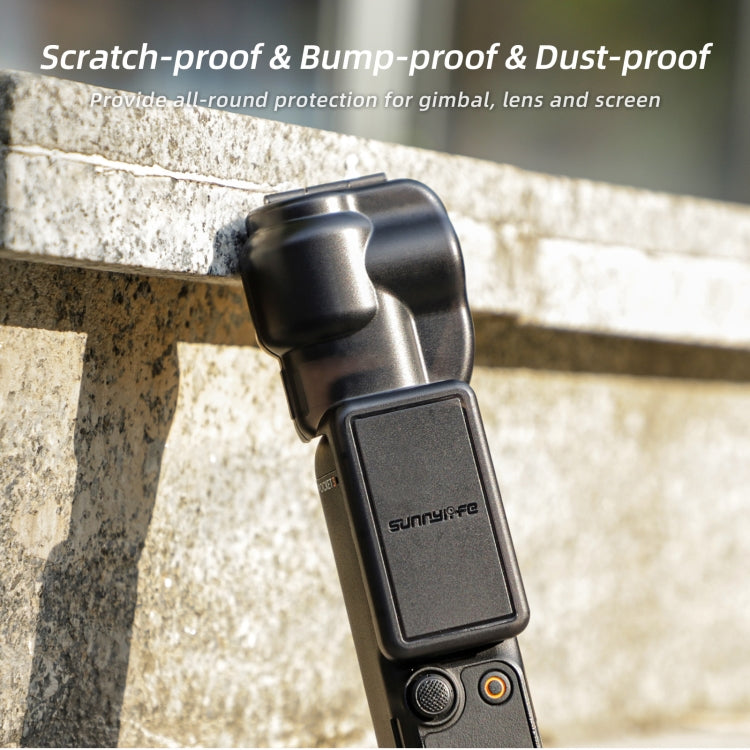 For DJI OSMO Pocket 3 Sunnylife Integrated Gimbal Cover Camera Protector (Black) - HoMEdemic™ 