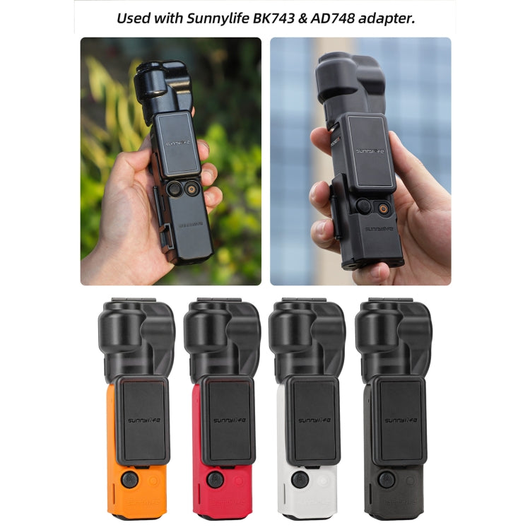 For DJI OSMO Pocket 3 Sunnylife Integrated Gimbal Cover Camera Protector (Black) - HoMEdemic™ 