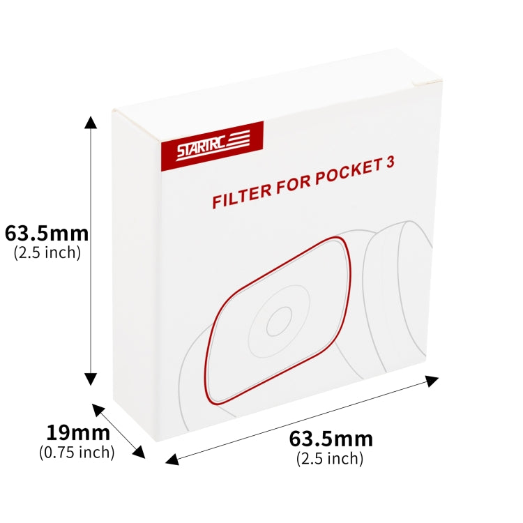 For DJI OSMO Pocket 4 / 3 STARTRC 1/4 Black Mist Filter - HoMEdemic™ 