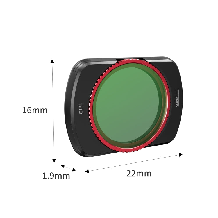 For DJI OSMO Pocket 4 / 3 STARTRC CPL Lens Filter - HoMEdemic™ 