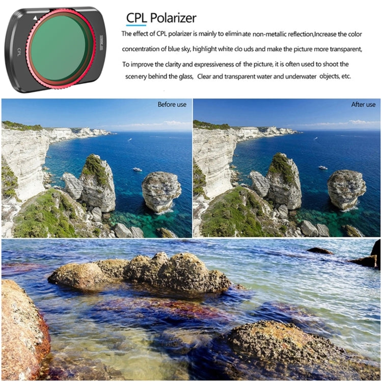 For DJI OSMO Pocket 4 / 3 STARTRC CPL Lens Filter - HoMEdemic™ 