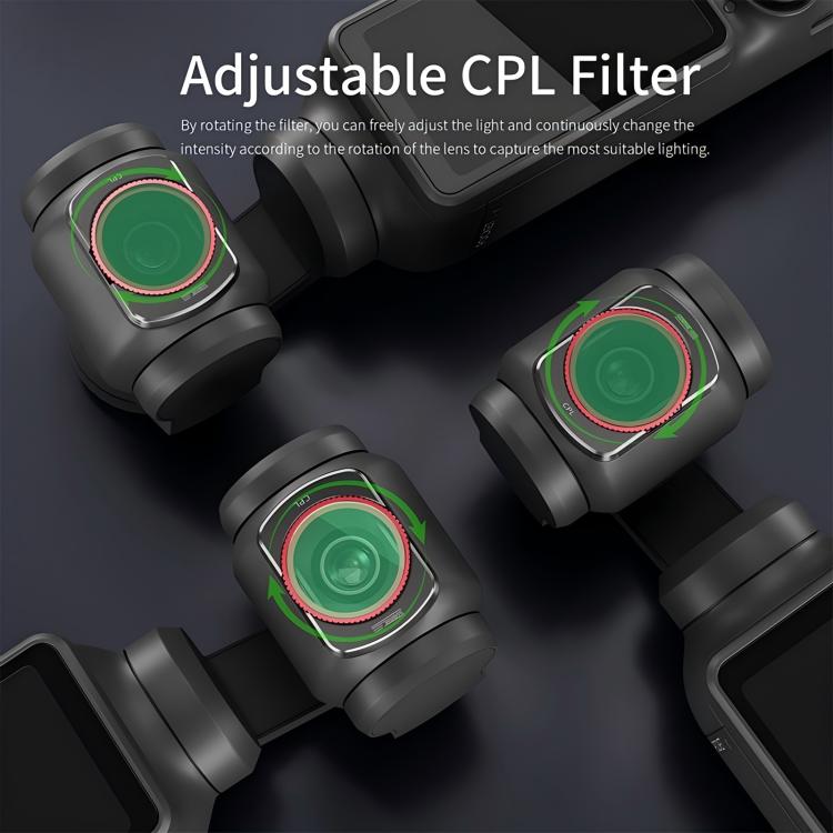 For DJI OSMO Pocket 4 / 3 STARTRC CPL Lens Filter - HoMEdemic™ 