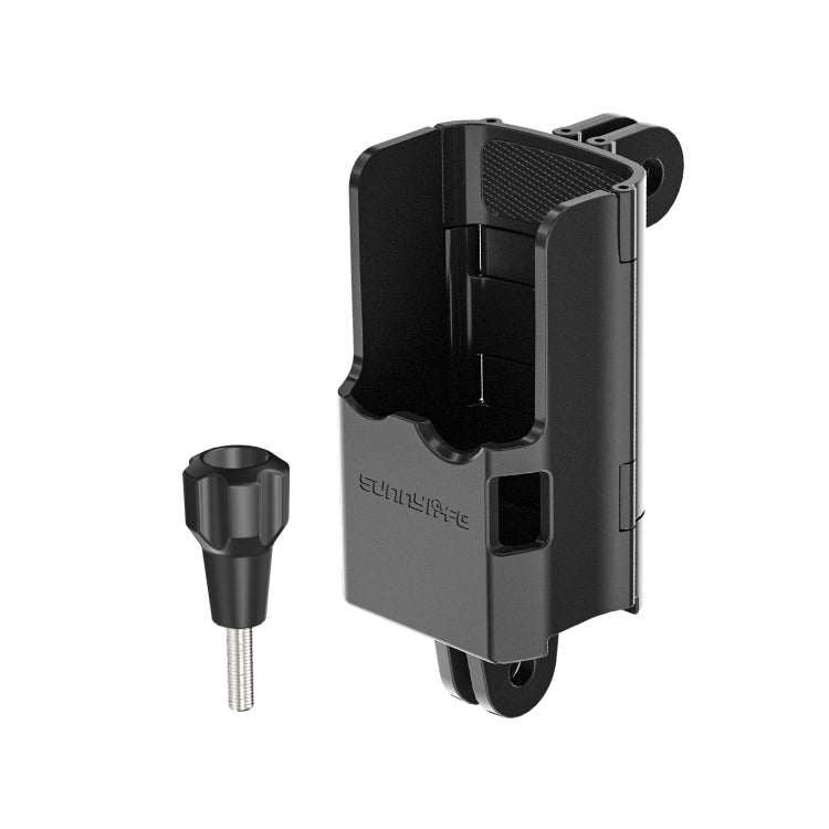 For DJI OSMO Pocket 4 / 3 Sunnylife Expansion Adapter Foldable Dual Hooks Adapter Protective Case Bracket (Black) - HoMEdemic™ 