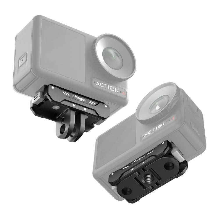 For DJI Osmo 360 / Action 5 Pro / Action 4 / Action 3 aMagisn Magnetic Fast Disassembly Motion Camera Accessories - HoMEdemic™ 