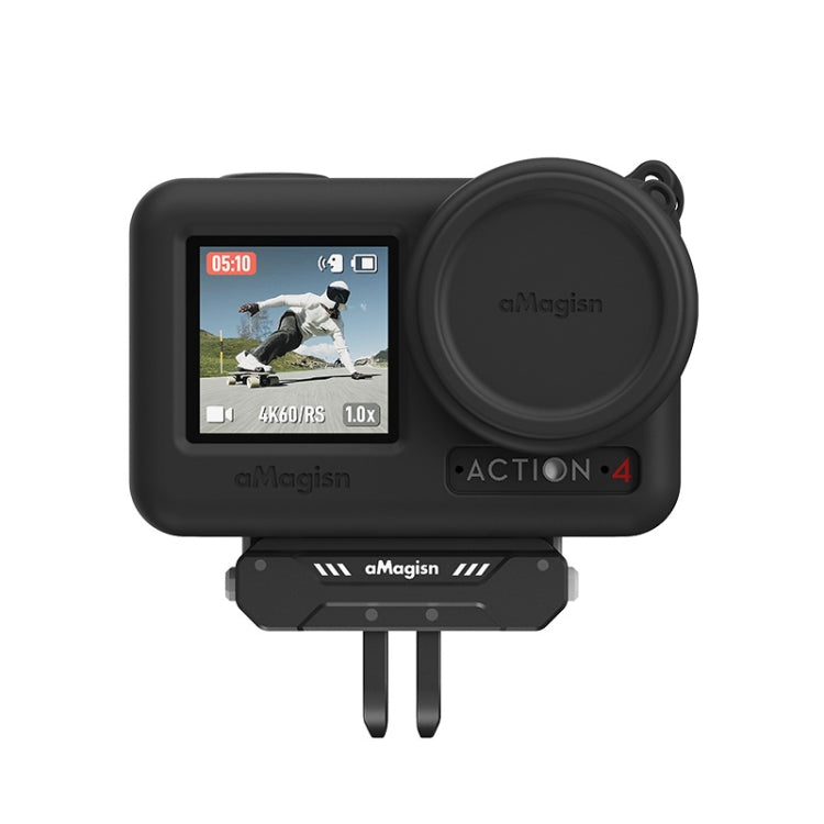 For DJI Osmo 360 / Action 5 Pro / Action 4 / Action 3 aMagisn Magnetic Fast Disassembly Motion Camera Accessories - HoMEdemic™ 