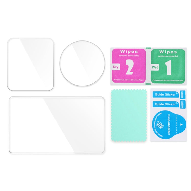 For DJI Osmo Action 3 3-in-1 Lens Front and Back Screen Diamond Explosion-proof Film - HoMEdemic™ 