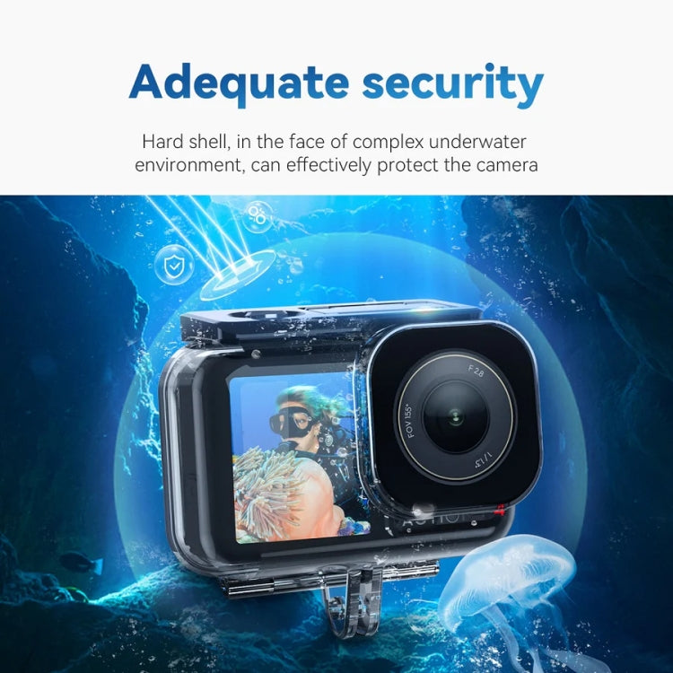 For DJI Osmo Action 3 / 4 TELESIN OA-WTP-003 45m Waterproof Shell Sealed Diving Case - HoMEdemic™ 