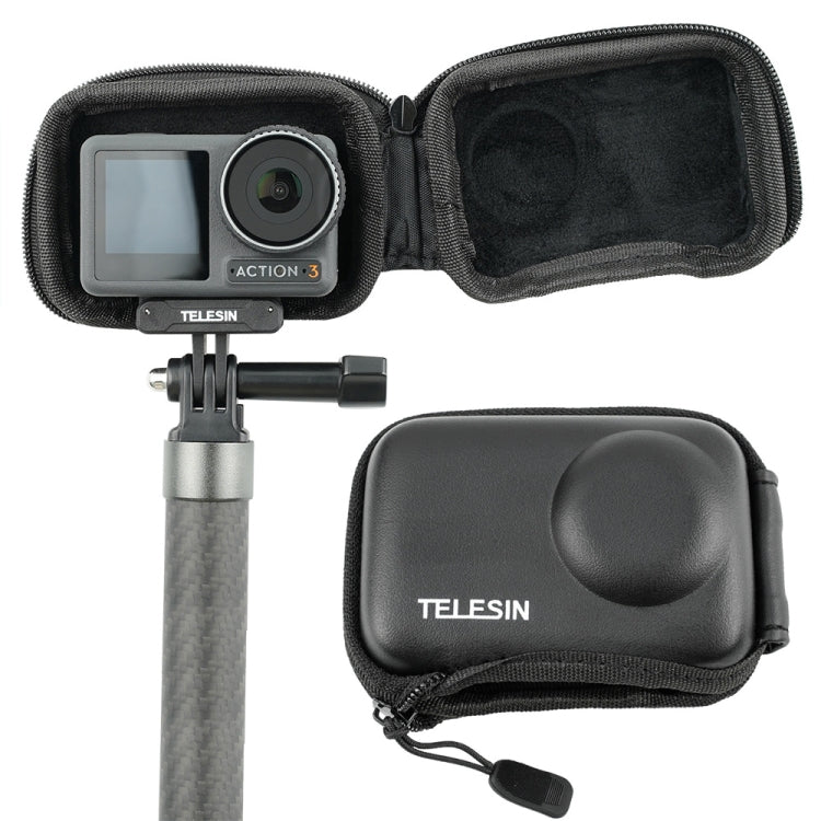 For DJI Osmo Action 3 TELESIN OA-BAG-002 Body Protective Bag Mini Storage Package Camera Accessories(Black) - HoMEdemic™ 