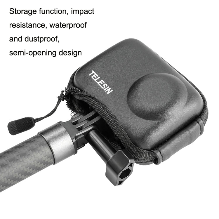 For DJI Osmo Action 3 TELESIN OA-BAG-002 Body Protective Bag Mini Storage Package Camera Accessories(Black) - HoMEdemic™ 