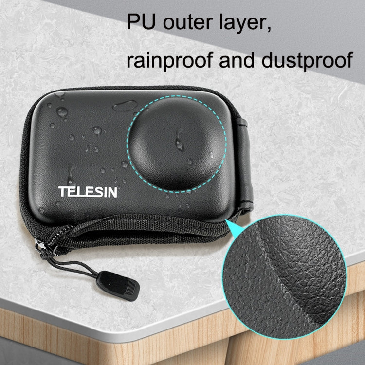 For DJI Osmo Action 3 TELESIN OA-BAG-002 Body Protective Bag Mini Storage Package Camera Accessories(Black) - HoMEdemic™ 