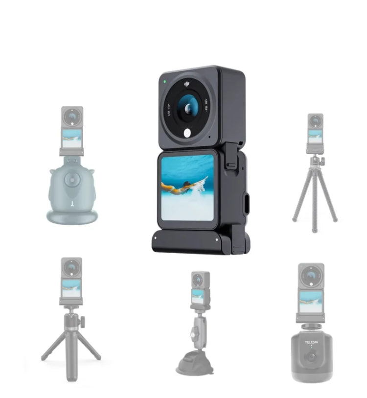 For DJI Osmo Action 4 / 3 / 2 Magnetic Adapter Tripod Connector 1/4 Inch Thread - HoMEdemic™ 