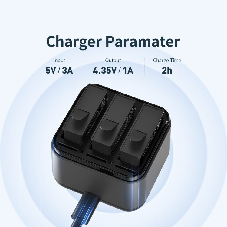 For DJI Osmo Action 4 / 3 AMagisn Battery Charger Seat - HoMEdemic™ 