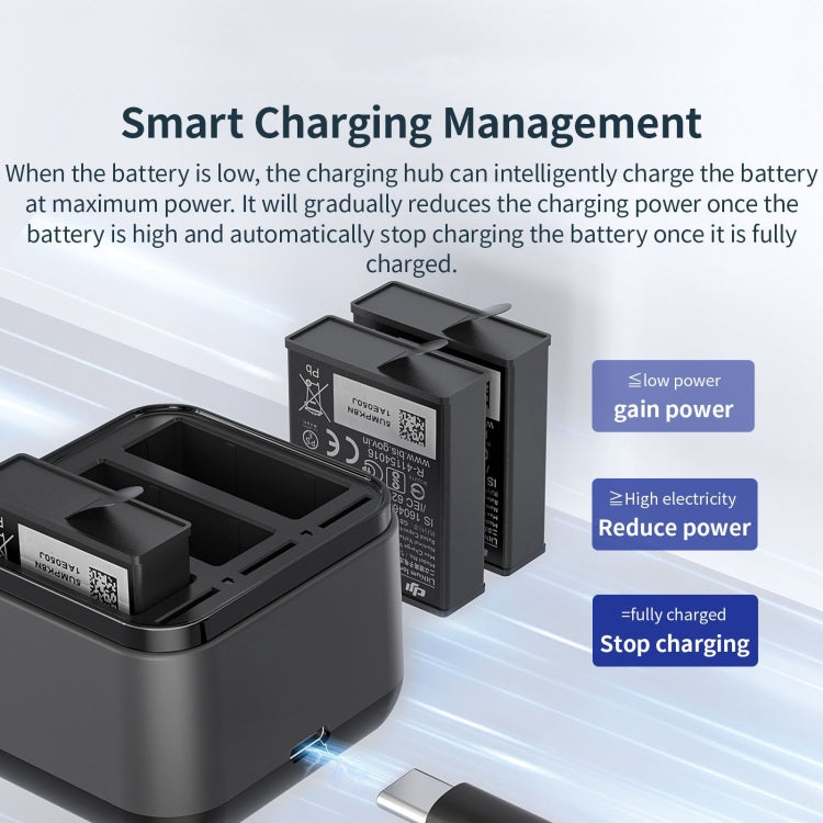 For DJI Osmo Action 4 / 3 AMagisn Battery Charger Seat - HoMEdemic™ 