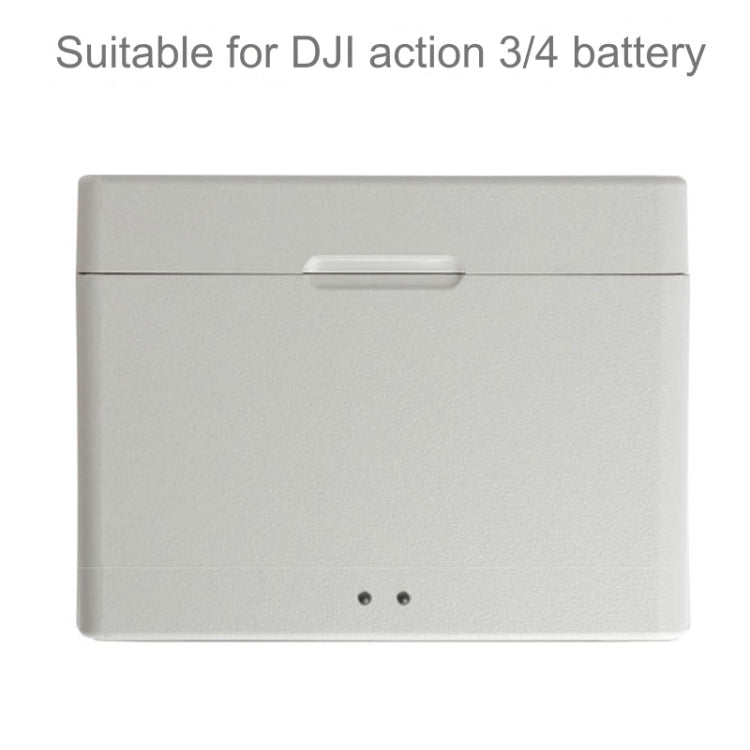 For DJI Osmo Action 4 / 3 Battery Charger Box Charging HUB (White) - HoMEdemic™ 
