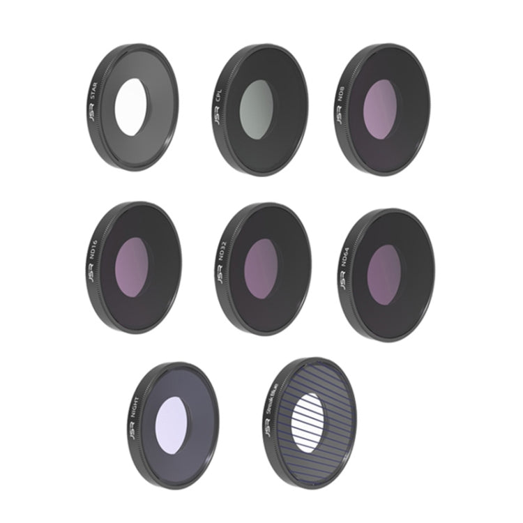 For DJI Osmo Action 4 JUNESTAR Threaded Camera Lens Filter, Filter:8 in 1 Filmmaking Kit - HoMEdemic™ 