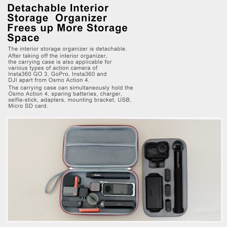 For DJI Osmo Action 4 aMagisn Medium Storage Pack Protection Movement Camera Accessories - HoMEdemic™ 