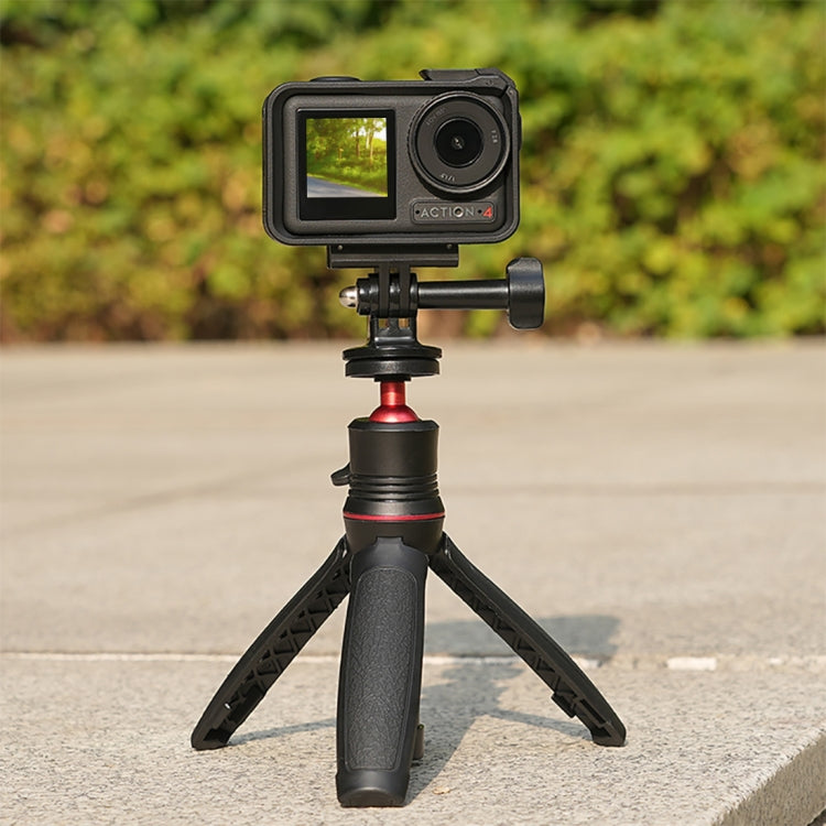For DJI Osmo Action 5 Pro / 4 / 3 / Osmo 360 PULUZ Magnetic Quick Release Base Expansion Mount (Black) - HoMEdemic™ 
