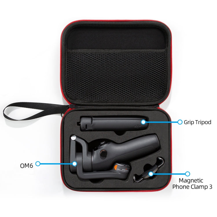 For DJI Osmo Mobile 6 Carrying Travel Case Bag, Size: 21x  16 x 6cm, For DJI Osmo Mobile 6 - HoMEdemic™ 