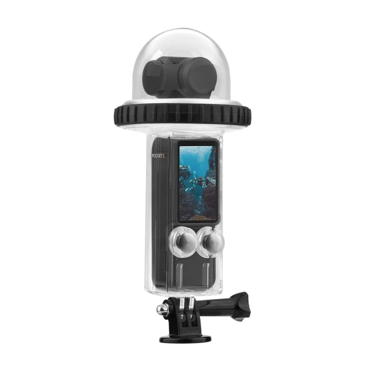 For DJI Osmo Pocket 3 BRDRC 40m Depth Waterproof Case Diving Housing Cover(Black Handle) - HoMEdemic™ 