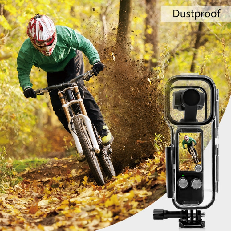 For DJI Osmo Pocket 3 PULUZ 45m Underwater Waterproof Housing Diving Case (Transparent) - HoMEdemic™ 