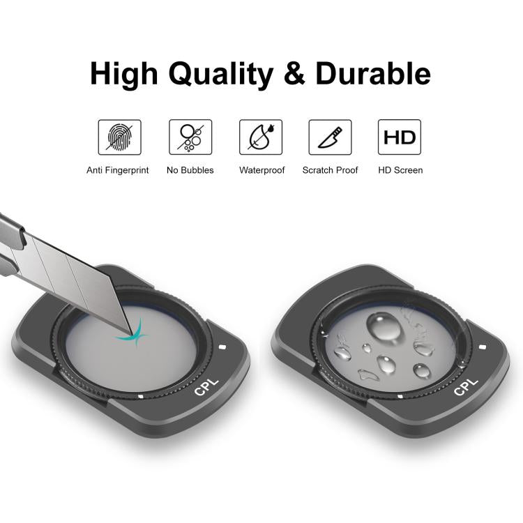 For DJI Osmo Pocket 3 PULUZ Magnetic Camera Lens CPL Filter - HoMEdemic™ 