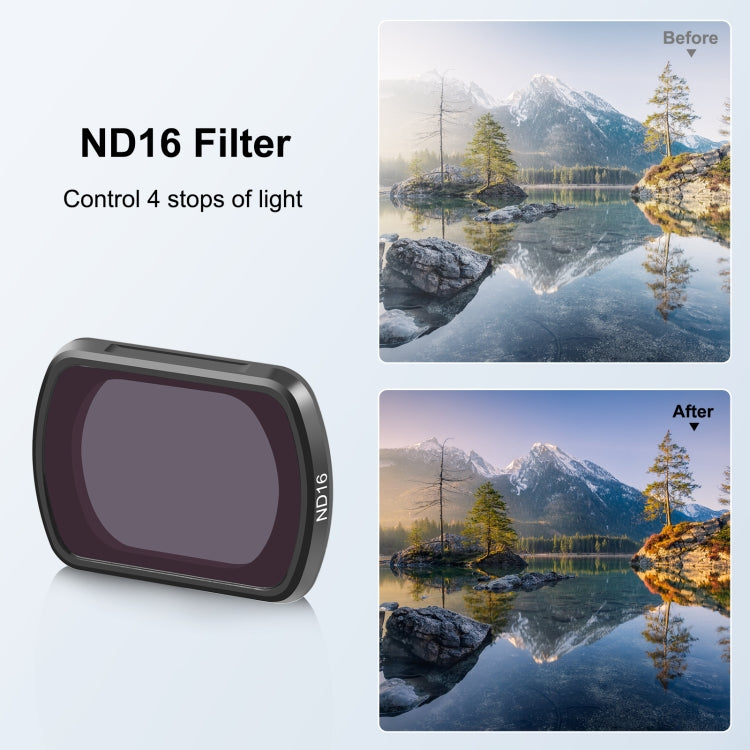 For DJI Osmo Pocket 3 PULUZ Magnetic ND16 Camera Lens Filter - HoMEdemic™ 