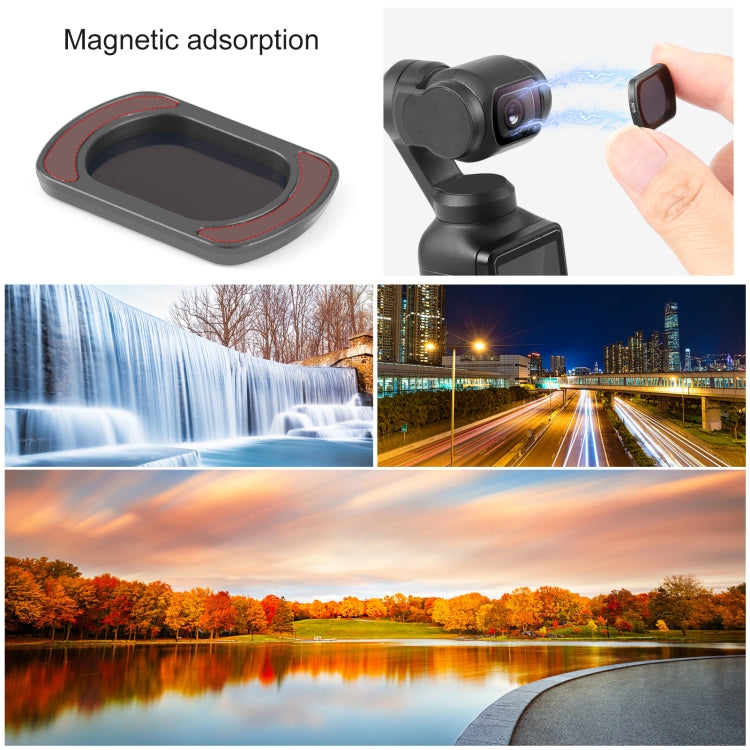 For DJI Osmo Pocket 3 PULUZ Magnetic ND16 Camera Lens Filter - HoMEdemic™ 