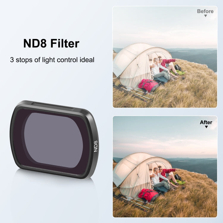 For DJI Osmo Pocket 3 PULUZ Magnetic ND8 Camera Lens Filter - HoMEdemic™ 
