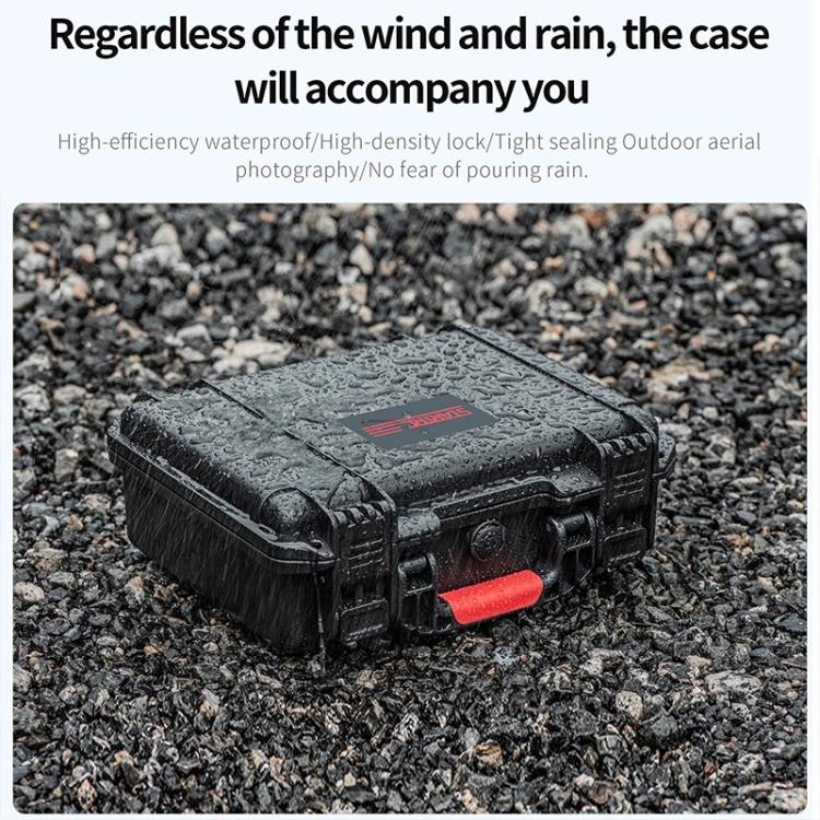 For DJI Osmo Pocket 3 STARTRC Waterproof PP Full Kit Suitcase Storage Box (Black) - HoMEdemic™ 