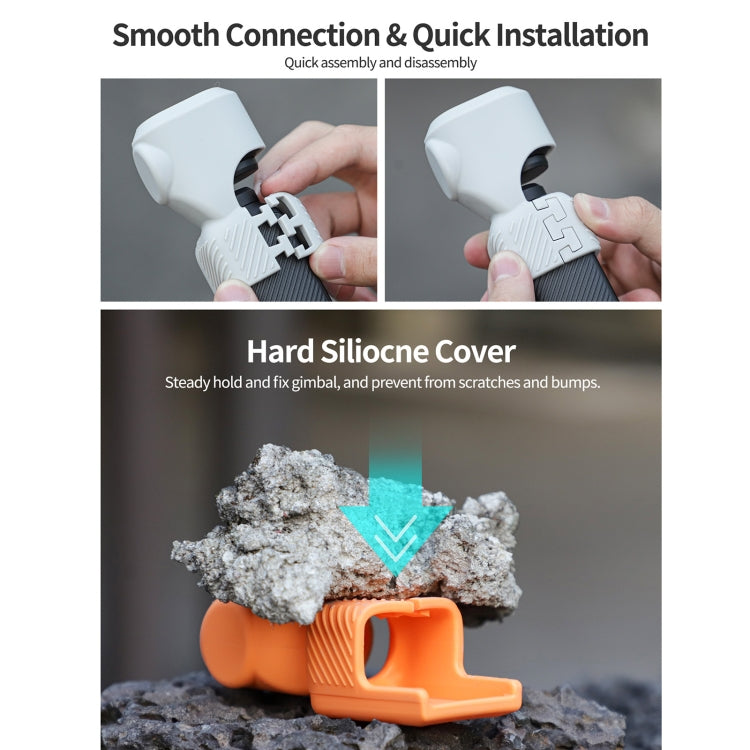 For DJI Osmo Pocket 3 Sunnylife OP3-BHT746 Silicone Protective Case(Red) - HoMEdemic™ 