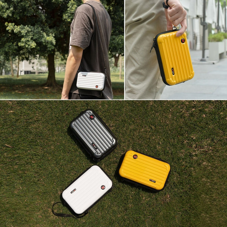 For DJI Osmo Pocket 3 aMagisn Small Organizer Bag Sports Camera Protective Accessories(Pearl White) - HoMEdemic™ 