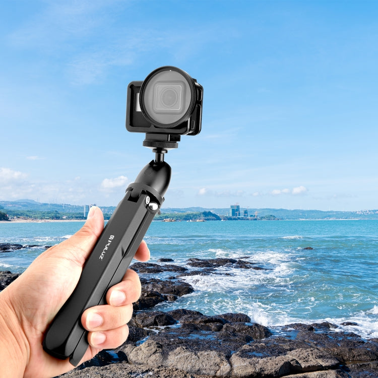 For DJI Osmo Pocket 4 / 3 / Insta360 X4 PULUZ Aluminum Alloy Metal Tripod (Black) - HoMEdemic™ 