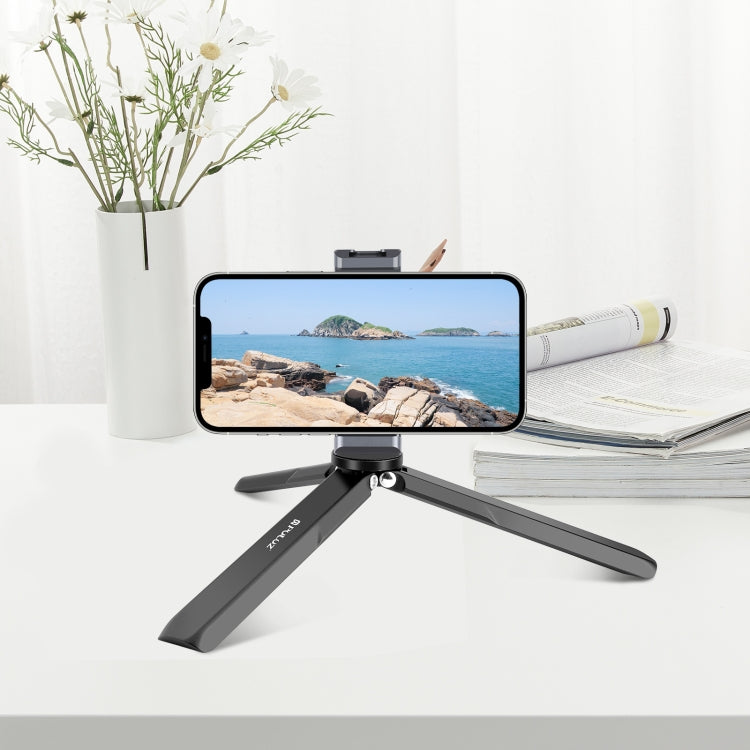 For DJI Osmo Pocket 4 / 3 / Insta360 X4 PULUZ Aluminum Alloy Metal Tripod (Black) - HoMEdemic™ 