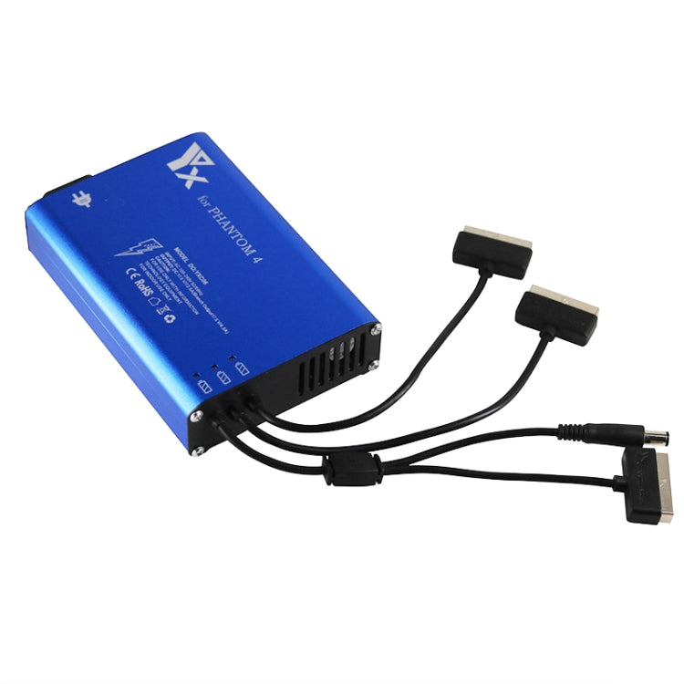 For DJI Phantom 4 Pro Advanced+ Charger  4 in 1 Hub Intelligent Battery Controller Charger, Plug Type:UK Plug - HoMEdemic™ 