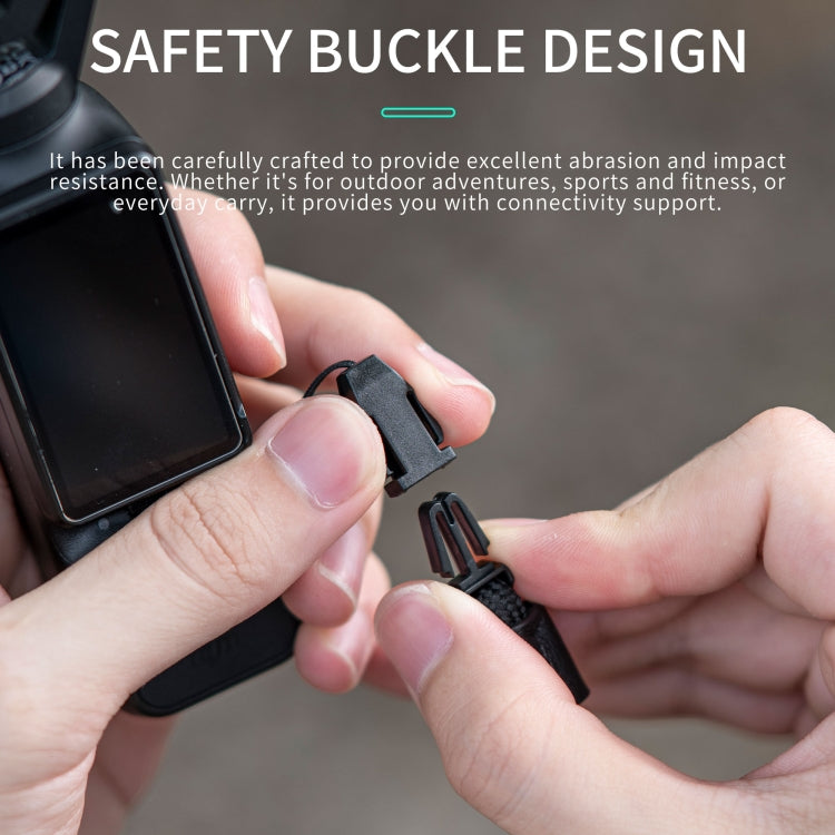For DJI Pocket 3 STARTRC Anti-Lost Necklace Lanyard Rope (Black) - HoMEdemic™ 